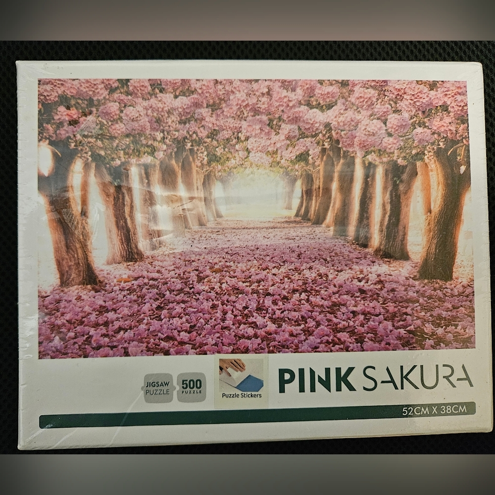 NWT Pink Sakura Puzzle